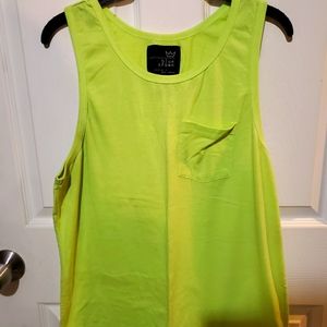 Blue Crown pocket tank top